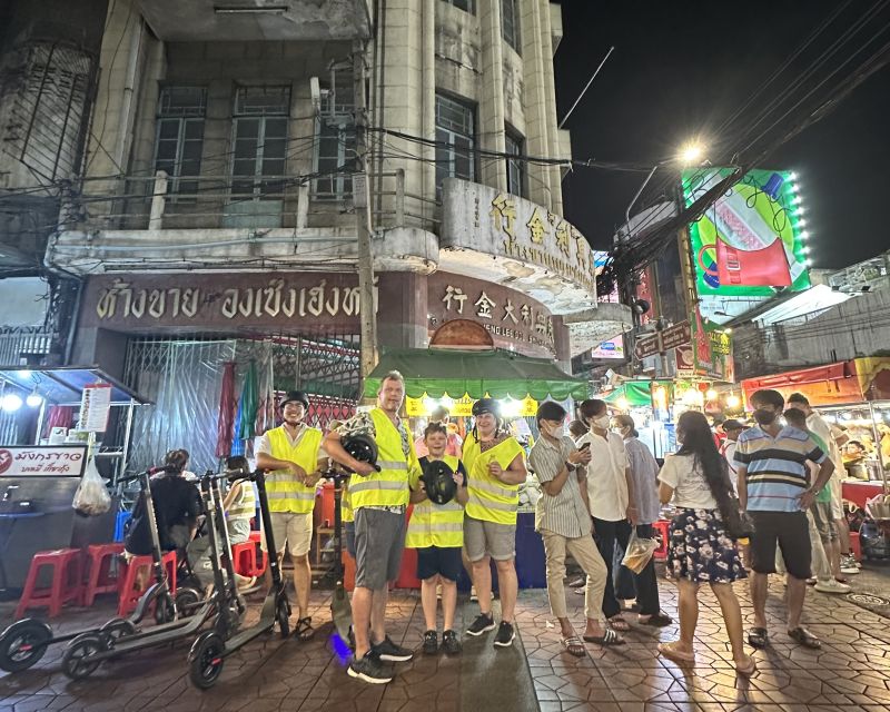 Bangkok By Night by Electric Scooter &/or Bike - Democracy Monument and the old-city opening