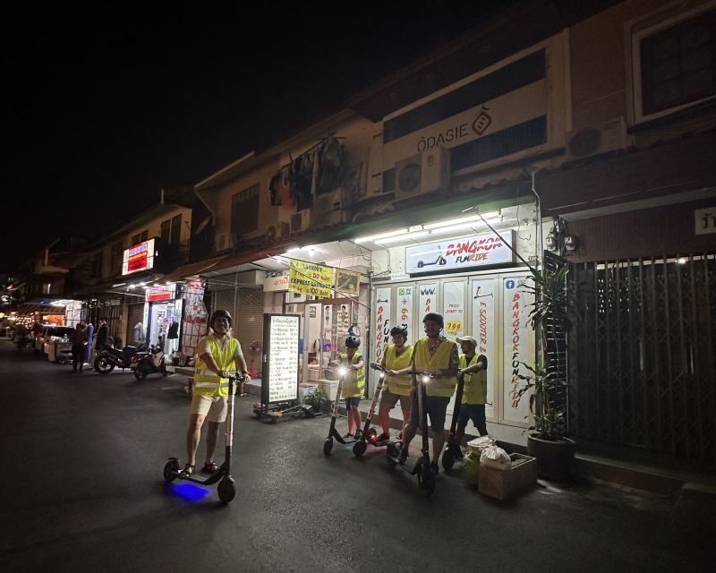 Bangkok By Night by Electric Scooter &/or Bike - Wat Arun and the Grand Palace by night