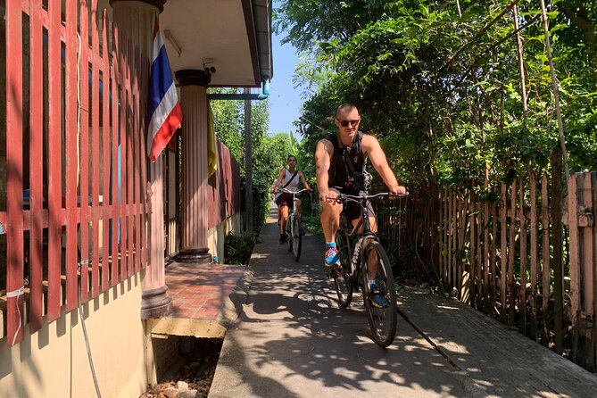 Bangkok Experiences Bike Tours-Backstreets and Hidden Gems - Wat Khun Chan brings color and calm