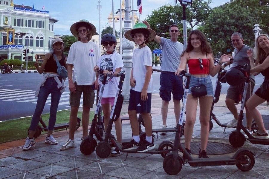 Bangkok : Old City Guided E-Scooter &/or Bike Tour - How the route feels in practice