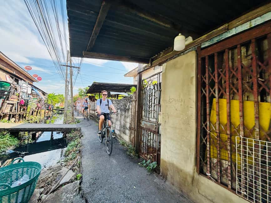 Bangkok: Temples, Canals & Local Life Bike Tour - Wat Khun Chan is the main temple visit