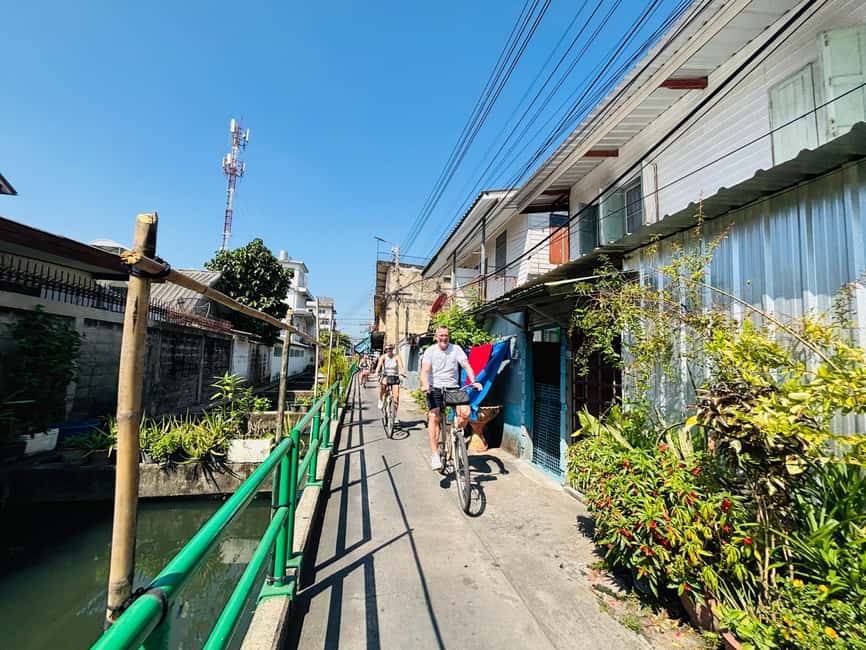 Bangkok: Temples, Canals & Local Life Bike Tour - Who should book this Bangkok bike tour?