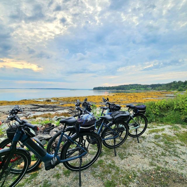 Bar Harbor: Acadia National Park Carriage Roads Ebike Tour - Paradise Hill and the first view of Frenchman Bay