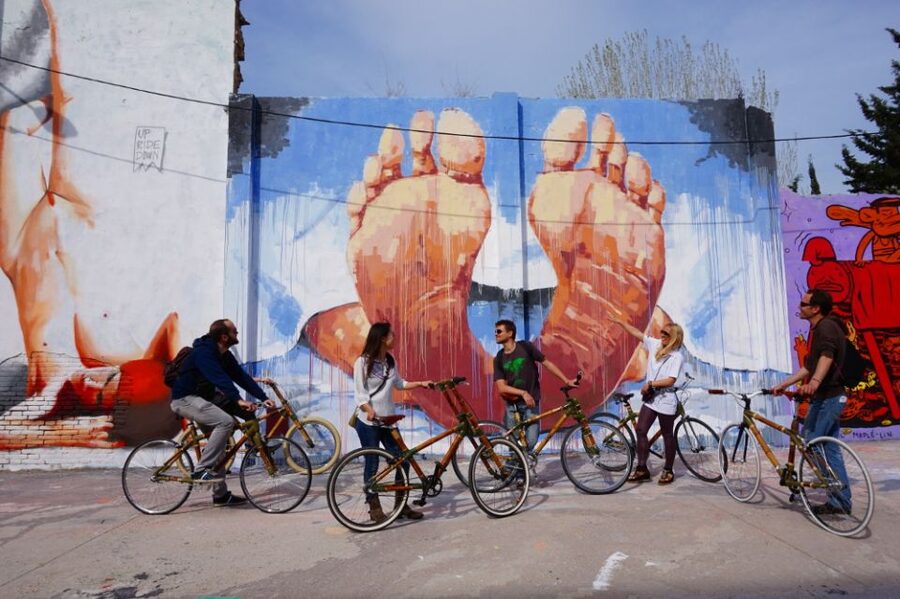 Barcelona: 3.5-Hour Street Art Tour by Bamboo Bike - What the art portion is really like