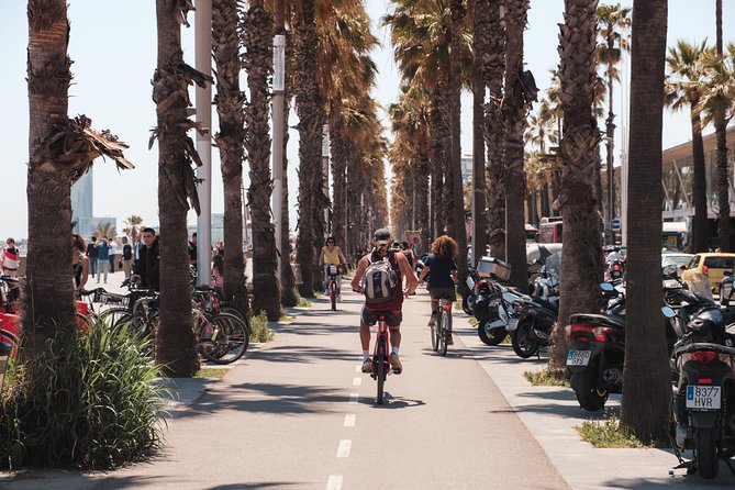 Barcelona 3-hour Bike or E-Bike Tour: Highlights and Hidden Gems - Sagrada Família from the outside