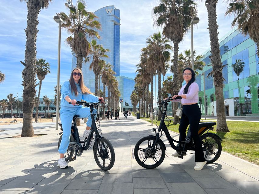Barcelona: 3-Hour Montjuic Mountain E-Bike Guided Tour - Following the promenade toward Montjuic