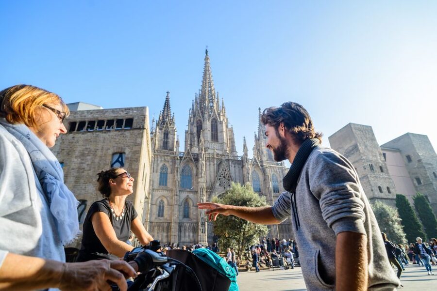 Barcelona eBike Tour with Wine and Tapas Experience - The W Barcelona and the final waterfront views