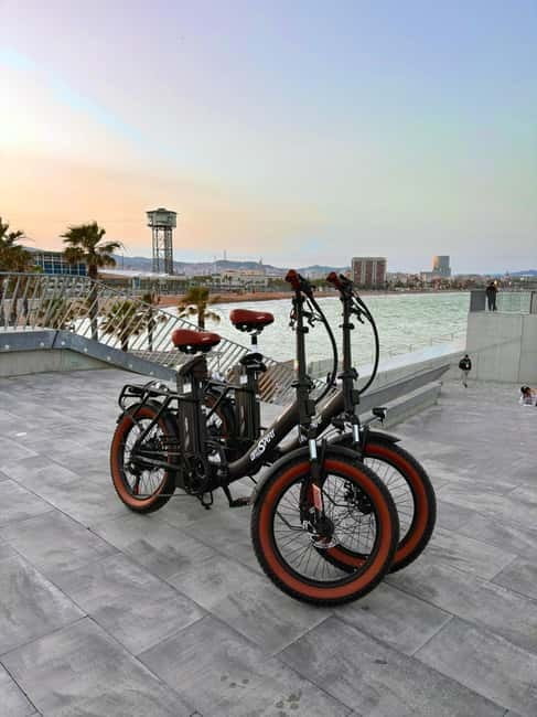 Barcelona: Explore the City with Eco-Friendly E-Bike Rentals - Barceloneta Beach and the Mediterranean ride
