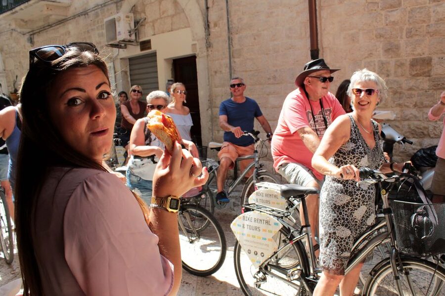 Bari Street Food Tour by Bike - The Basilica of Saint Nicholas and Bari’s old town