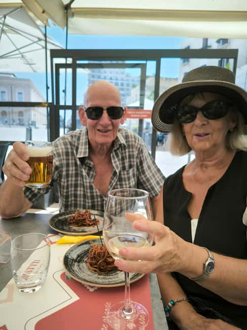 Bari Street Food Tour by Bike - Sgagliozze and panzerotti in the old town