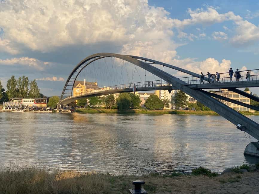 Basel: Fancy a bike tour through 3 countries in 60 minutes? - Finishing over the Dreirosenbrücke