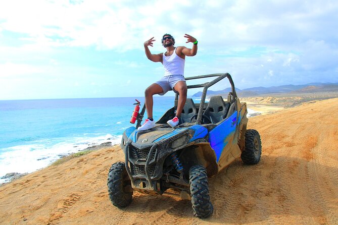 Beach UTV and Sky Bike Combo in Cabo - Tequila tasting and the social finish
