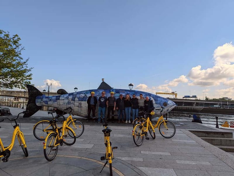 Belfast: City Highlights Bike Tour - The Peace Walls are the emotional center