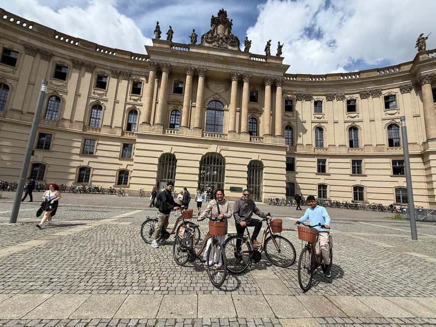 Berlin: 3-hour bike tour - A journey through time in the capital - From Cold War Berlin to the Topography of Terror