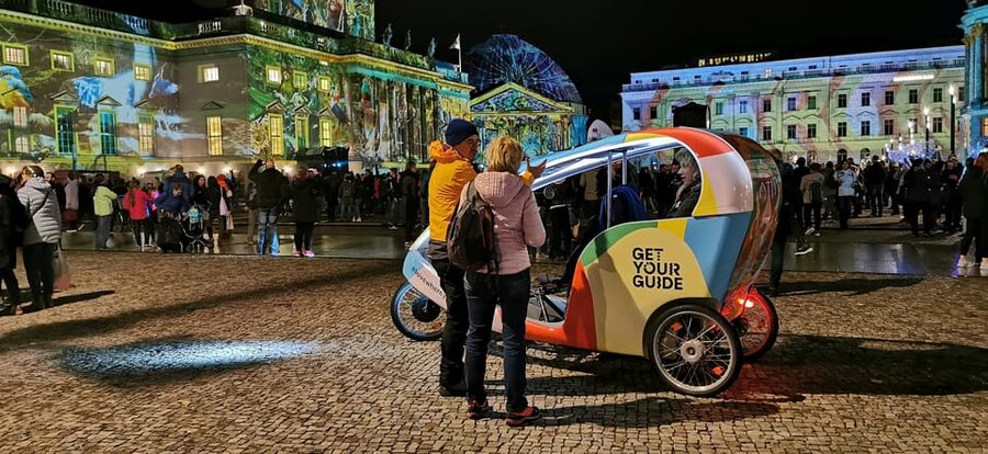Berlin: Illuminated Berlin by Bike Taxi - Why a Bike Taxi Works for the Festival of Lights
