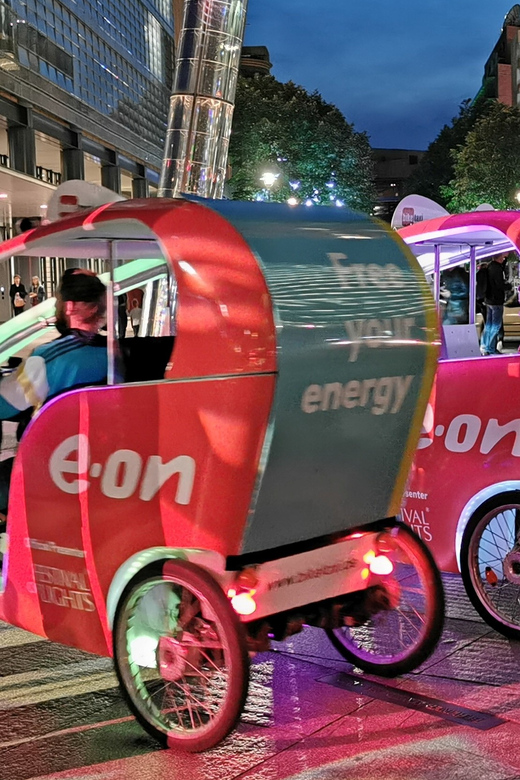 Berlin: Illuminated Berlin by Bike Taxi - Potsdamer Platz: A Strong Start or Finish