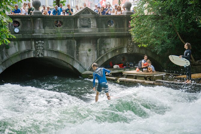 Best of Munich Electric Bike Tour - Eisbachwelle and Munich’s modern city life