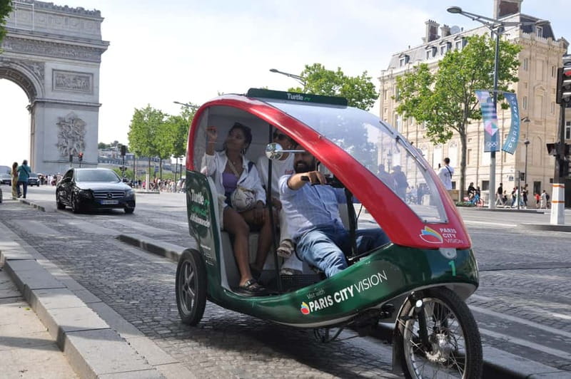 Best of Paris Private Rickshaw bike Tour with guide - Key points to know before booking