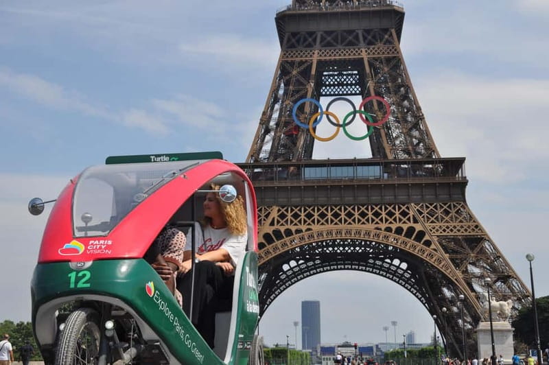 Best of Paris Private Rickshaw bike Tour with guide - Why a rickshaw works well in Paris