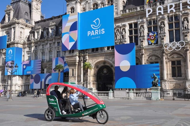 Best of Paris Private Rickshaw bike Tour with guide - The Latin Quarter, Pantheon, and Luxembourg Gardens