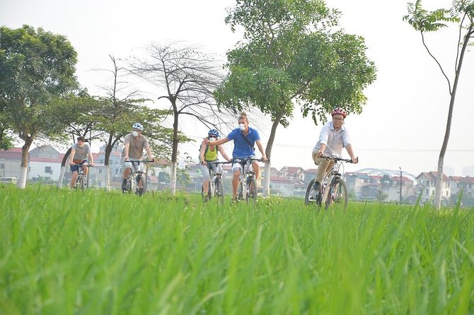 Bicycle Tours Hanoi: Full Day Bicycle Tours City & Countryside - The railway through the heart of Hanoi