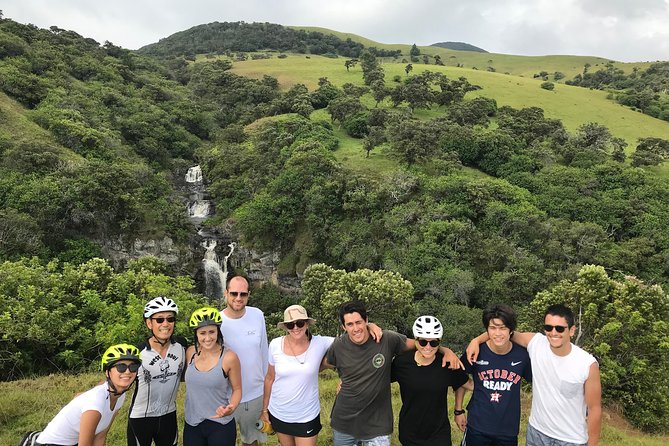 Big Island Mountain Biking on Anna Ranch - The safety briefing and bike setup