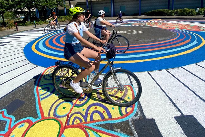 Bike Around Portland Oregon: Art, Culture, Bridges, Poetry - Art along the Orange Line and the Solterra Building