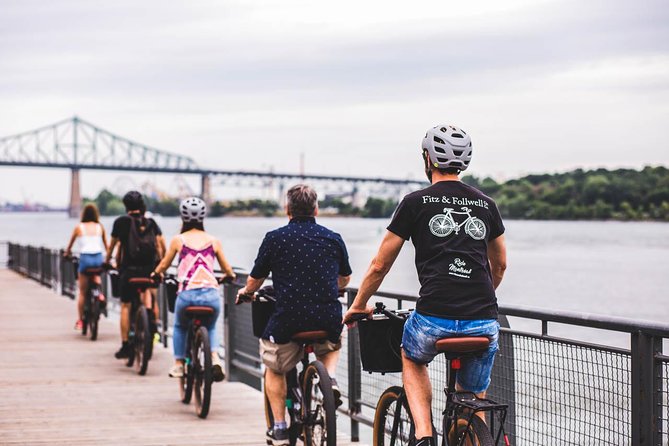 Bike / E-bike Tour : Downtown, Old Montreal, Waterfront by Fitz - Mount Royal Park and the first city views