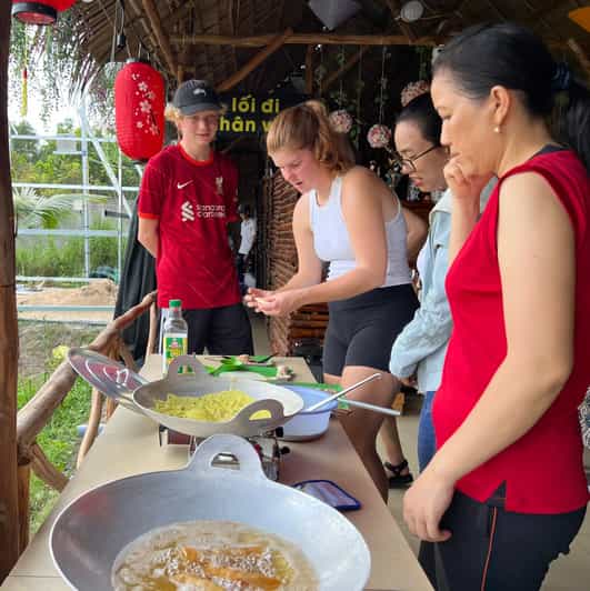 Biking and cooking class in the rural tour at Can Tho - Cooking Vietnamese food with a local host