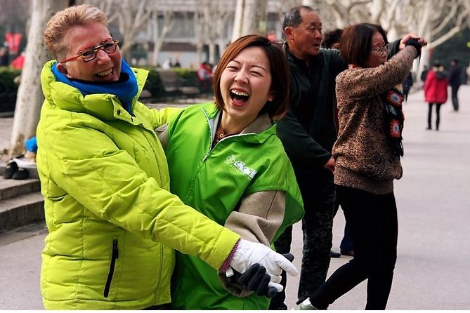 Biking Real Shanghai& Enjoy Local Food - Xintiandi and the shift from old Shanghai to new