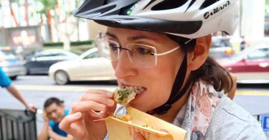 Biking Real Shanghai& Tea Tasting Experience - Meeting at the Garden Hotel