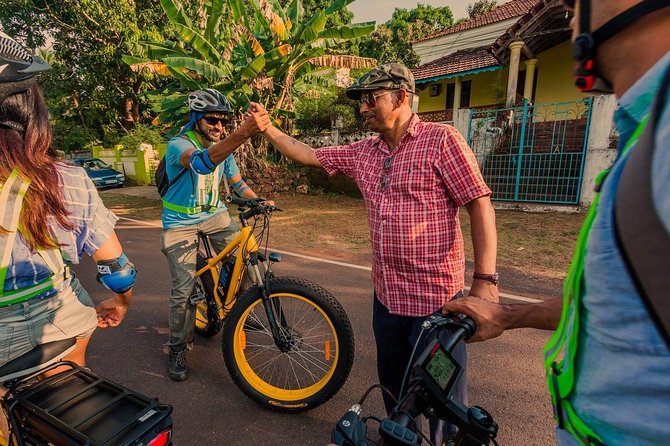 BLive Electric Bike Tours – Discovery of Divar Island - Our Lady of Piety Church above the island