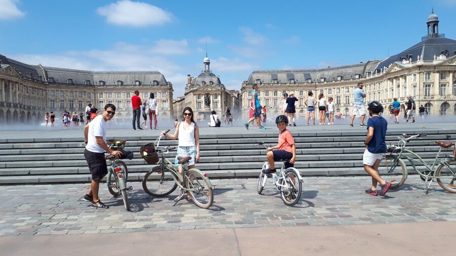 Bordeaux: Top Landmarks & Historic Bike Tour - Crossing the Jacques Chaban-Delmas Bridge