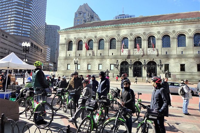 Boston City View Bicycle Tour: History and Landmarks - The Back Bay Fens and Boston’s art museums