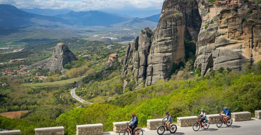 Breath-taking Monasteries Morning E-Bike Tour - Starting in Kalabaka at 9:00