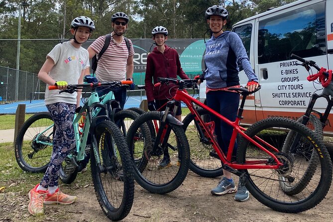 Brisbane Electric Mountain Bike Experience Tour - Reaching Mount Coot-tha Summit Lookout