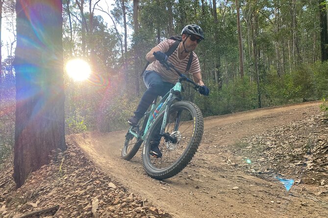 Brisbane Electric Mountain Bike Experience Tour - Learning the basics before the trail ride
