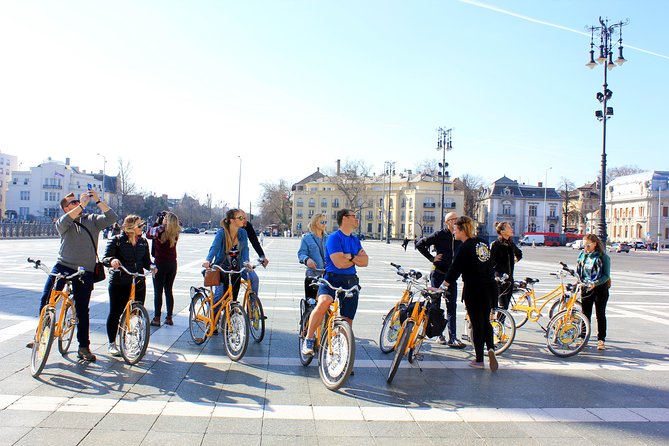 Budapest Bike Tour - Parliament and the Danube view