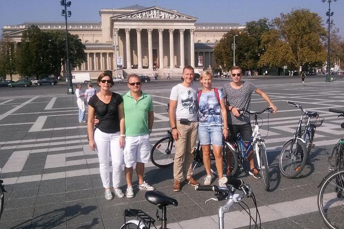 Budapest Highlights Bike Tour - Kossuth Lajos Square and the Danube view