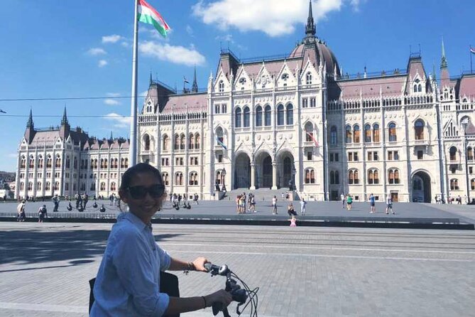 Budapest Highlights Bike Tour with a local guide - Szabadság Square and the Parliament Building