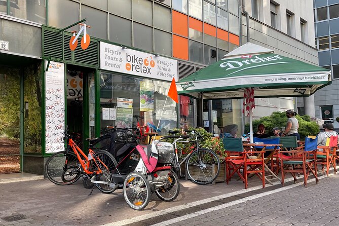Budapest: Historic Downtown ride on E-Bicycles Buda & Pest - Starting near Gozsdu Court and riding up Andrassy Avenue