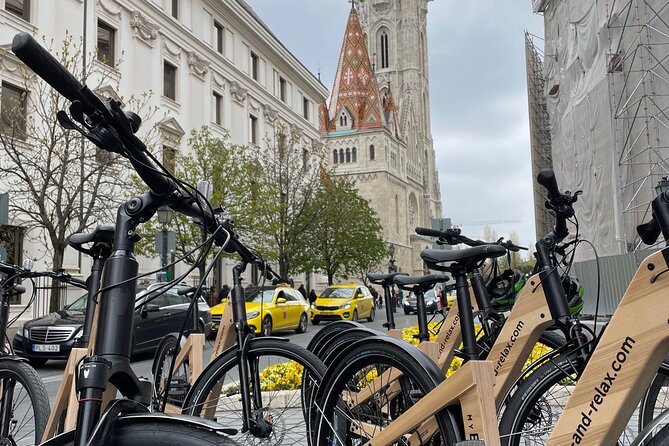 Budapest: Historic Downtown ride on E-Bicycles Buda & Pest - Heroes’ Square and the story of Hungary