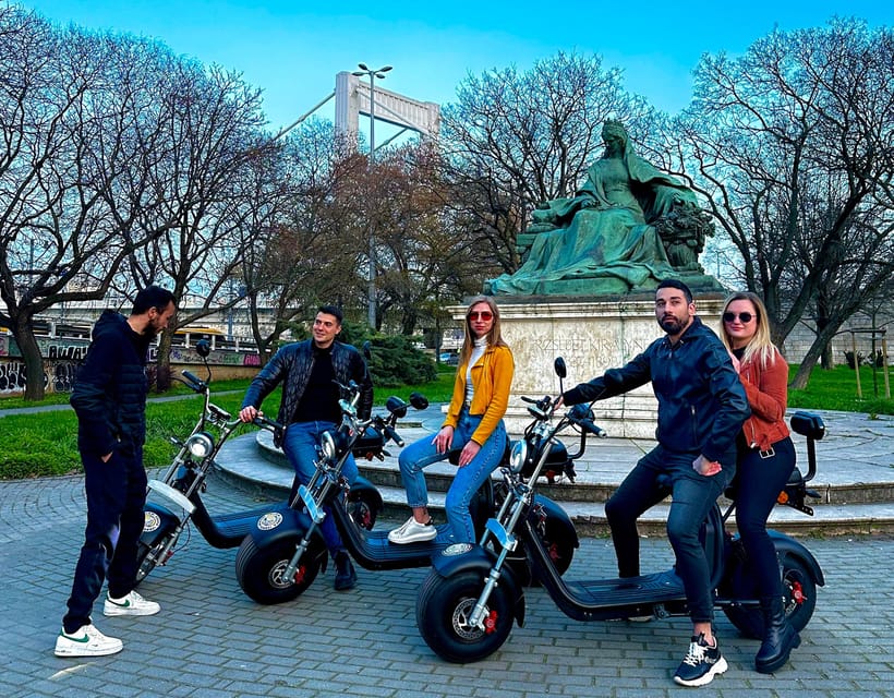 Budapest: Monster Bike Roller Guided City Tour - The Chain Bridge and the Danube views