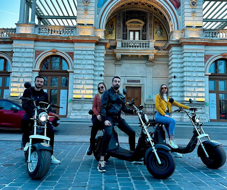 Budapest: Monster Bike Roller Guided City Tour - Szabadság Square and the story between the monuments