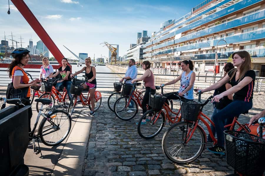 Buenos Aires Bike Tour: South or North Circuit - Puerto Madero, where old docks meet new Buenos Aires