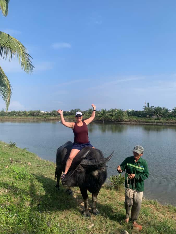 BUFFALO RIDING -BASKET BOAT & BIKE TOUR-HOI AN - Key points at a glance