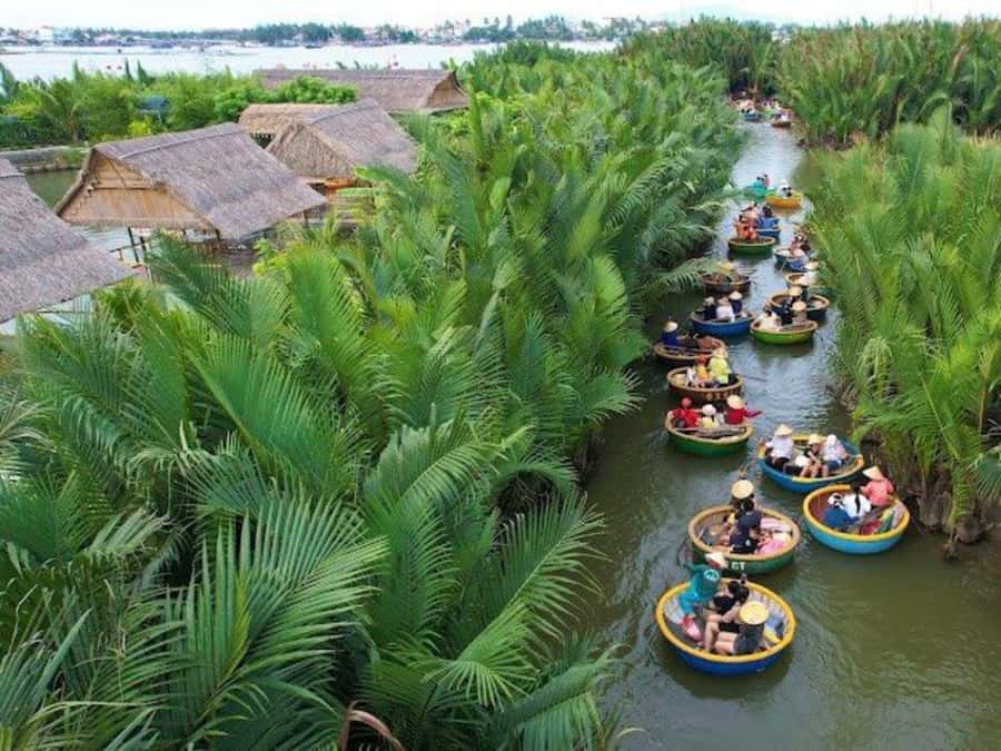 BUFFALO RIDING -BASKET BOAT & BIKE TOUR-HOI AN - Heat, rain, and what to bring