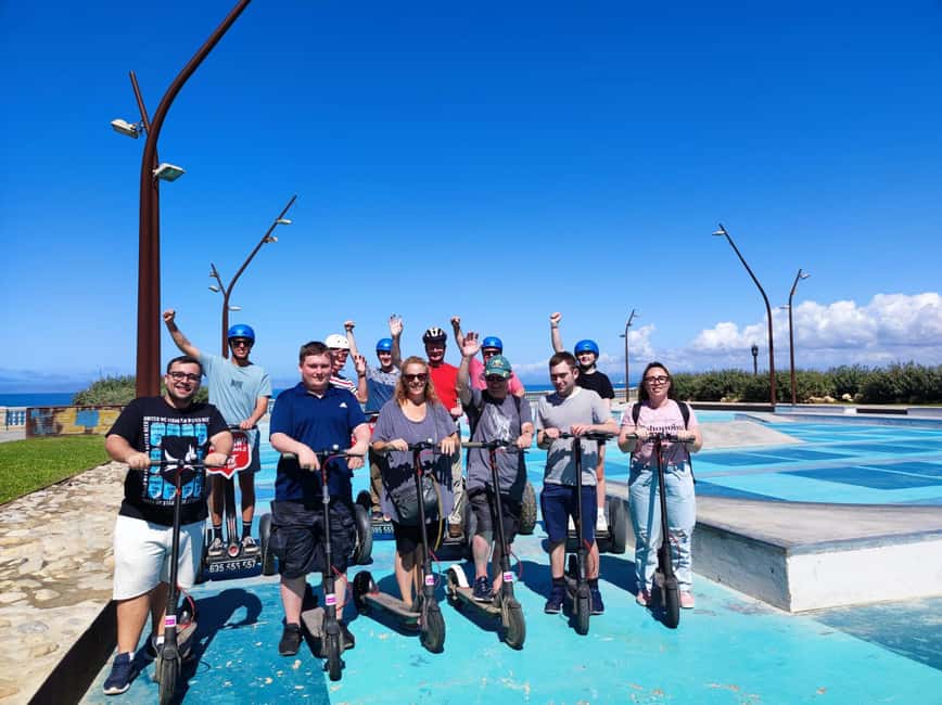 Cadiz: 1.45H Guided Segway/eScooters/EBikes for Big Groups - Rolling through Cádiz’s narrow streets