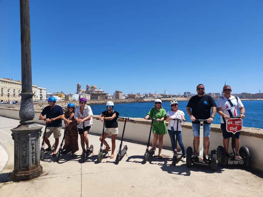 Cadiz: 1.45H Guided Segway/eScooters/EBikes for Big Groups - Is $53 a fair price?
