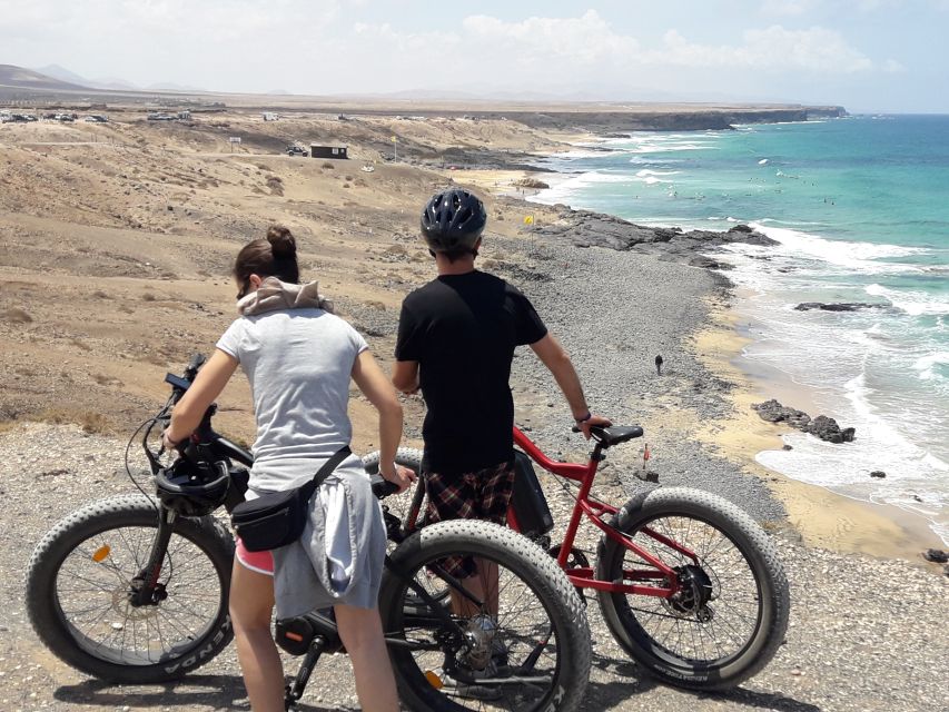 Caleta de Fuste/Corralejo: Guided E-Bike Tour & Crater Hike - Key points at a glance
